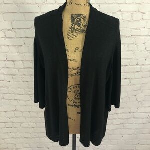 Soyer open knit cardigan